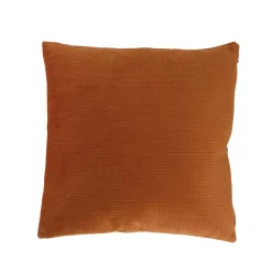 Best Coussin ADONIS coloris terracotta 45 x 45 cm - 4MURS Coussins