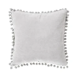 New Coussin BOMMEL coloris Gris clair 40 x 40 cm - 4MURS Enfant Textile De Maison Enfant|Coussins