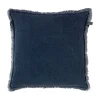 Clearance Coussin BURTA coloris bleu 45 x 45 cm - 4MURS Coussins