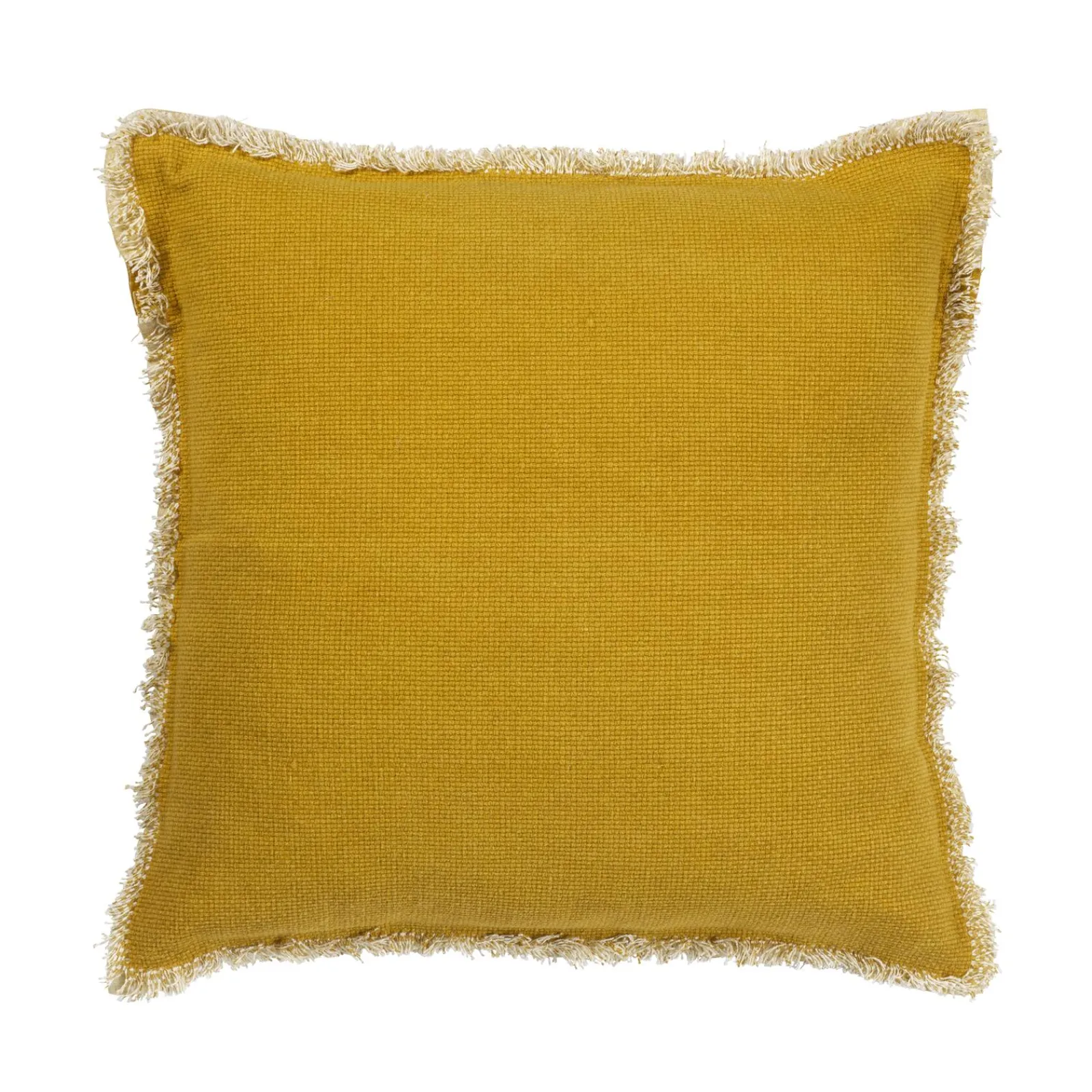 Hot Coussin BURTA coloris moutarde 45 x 45 cm - 4MURS Coussins