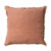 Online Coussin BURTA coloris nude orangé 60 x 60 cm - 4MURS Coussins