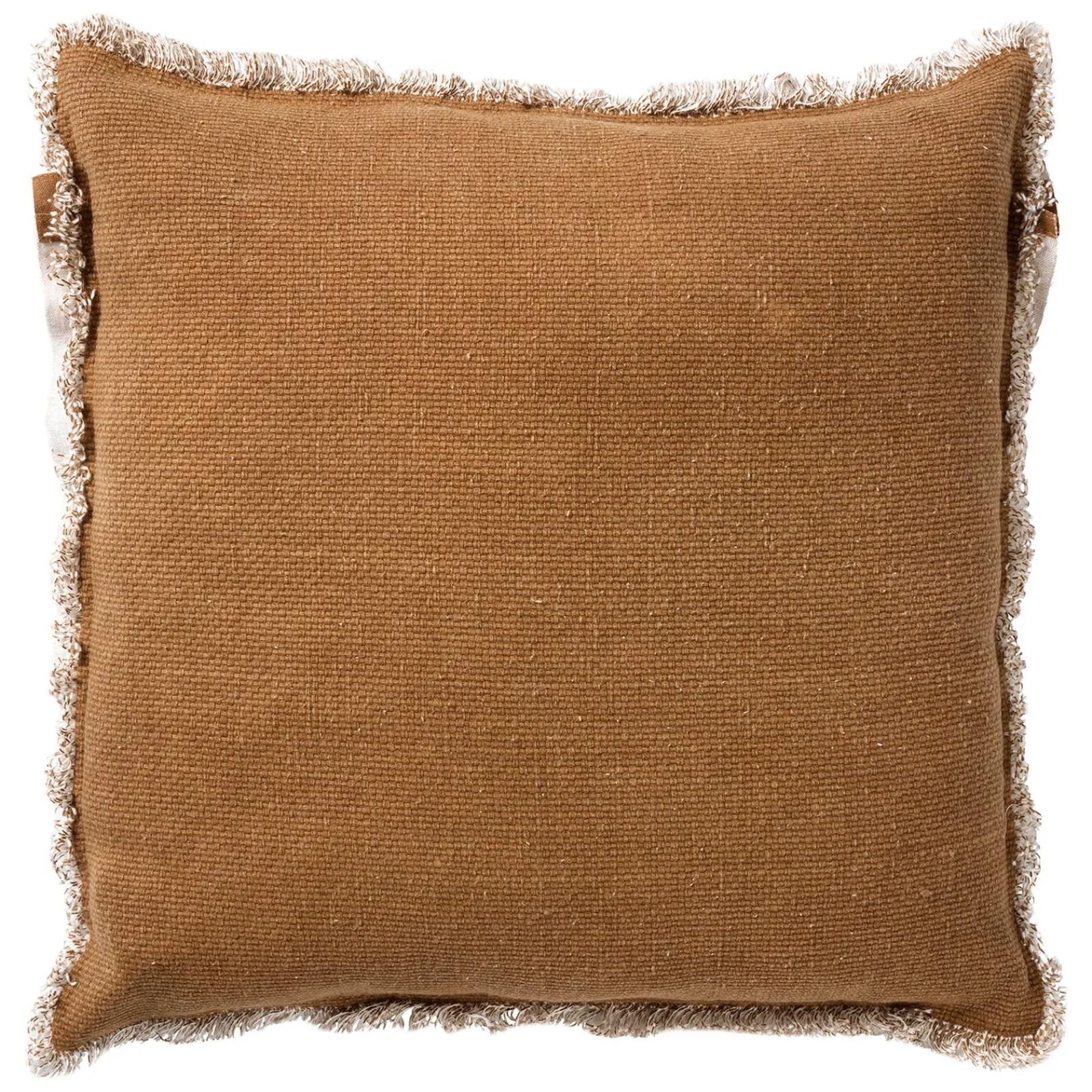Fashion Coussin BURTA coloris tabac 45 x 45 cm - 4MURS Coussins