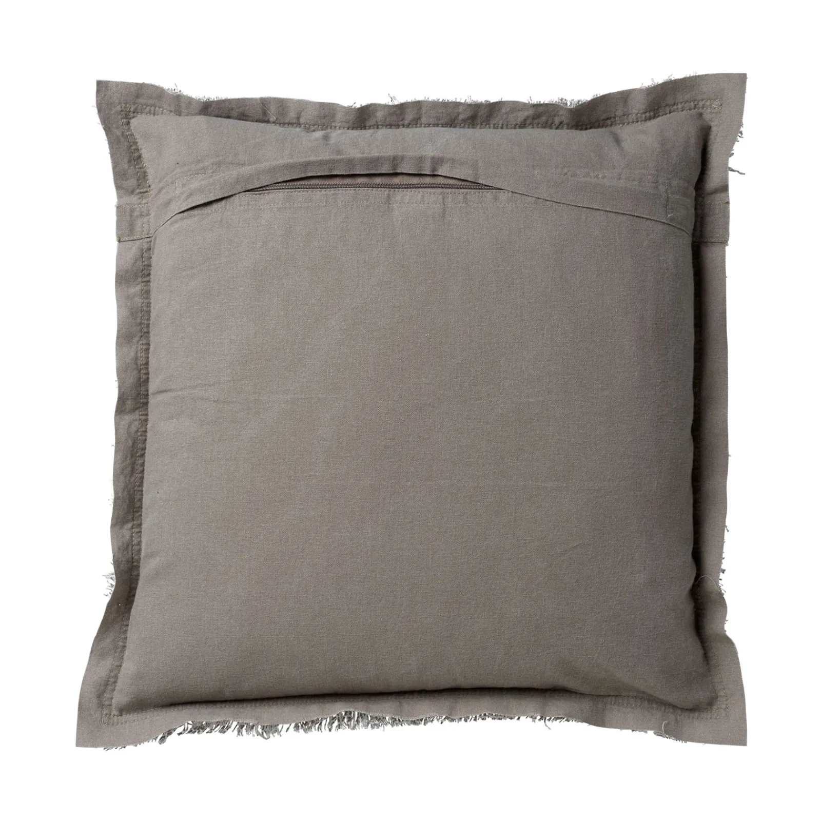 Fashion Coussin BURTA coloris taupe 60 x 60 cm - 4MURS Coussins