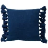 New Coussin ELNA coloris blue profond 45 x 45 cm - 4MURS Coussins