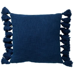 New Coussin ELNA coloris blue profond 45 x 45 cm - 4MURS Coussins