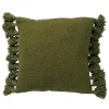 Fashion Coussin ELNA coloris kaki 45 x 45 cm - 4MURS Coussins