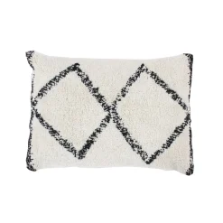 Sale Coussin FARAH coloris ivoire 30 x 50 cm - 4MURS Coussins