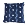 Fashion Coussin FLOWER TIE coloris indigo 50 x 50 cm - 4MURS Coussins