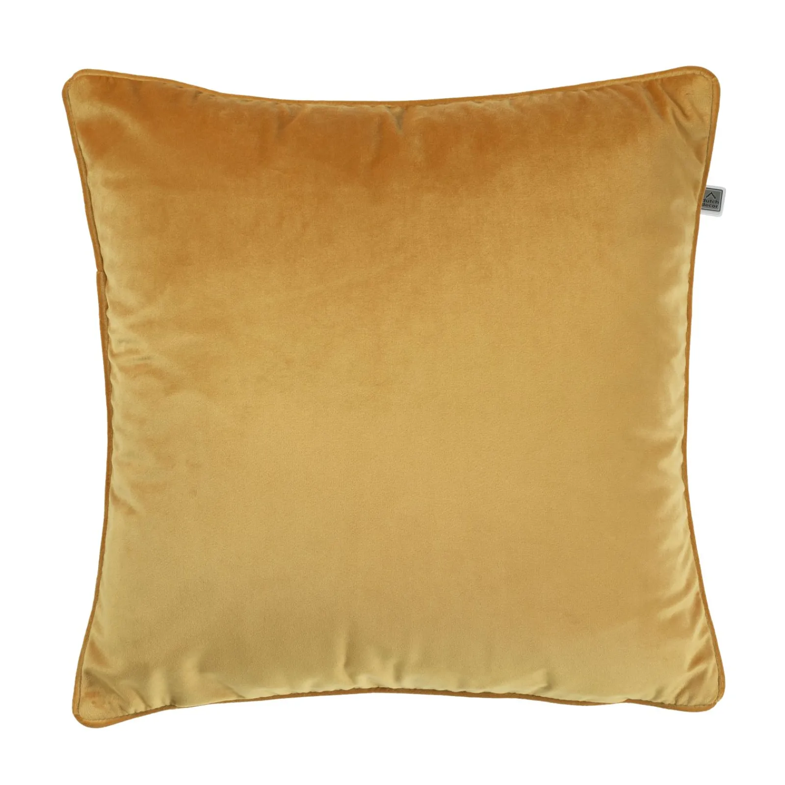 Clearance Coussin FYN coloris jaune moutarde 45 x 45 cm - 4MURS Coussins