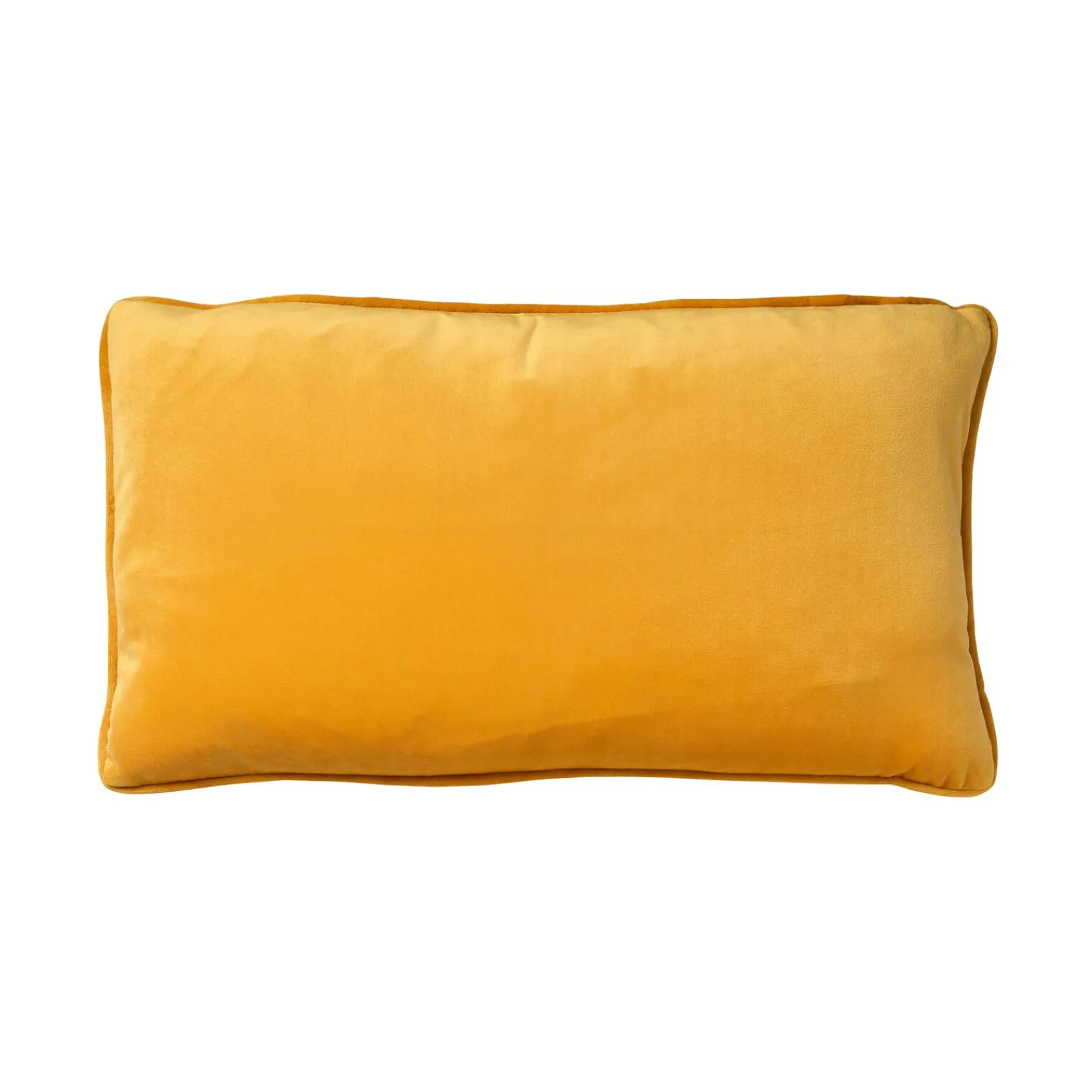 Outlet Coussin FYN coloris jaune safran 30 x 50 cm - 4MURS Coussins