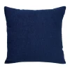 Fashion Coussin LINHA coloris bleu indigo 45 x 45 cm - 4MURS Coussins