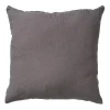 Online Coussin LINHA coloris gris anthracite 45 x 45 cm - 4MURS Coussins