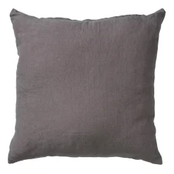 Online Coussin LINHA coloris gris anthracite 45 x 45 cm - 4MURS Coussins
