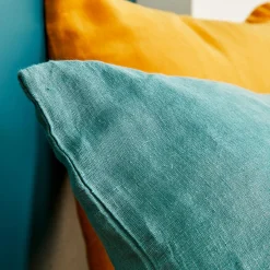 Clearance Coussin LINHA coloris vert jade 45 x 45 cm - 4MURS Coussins