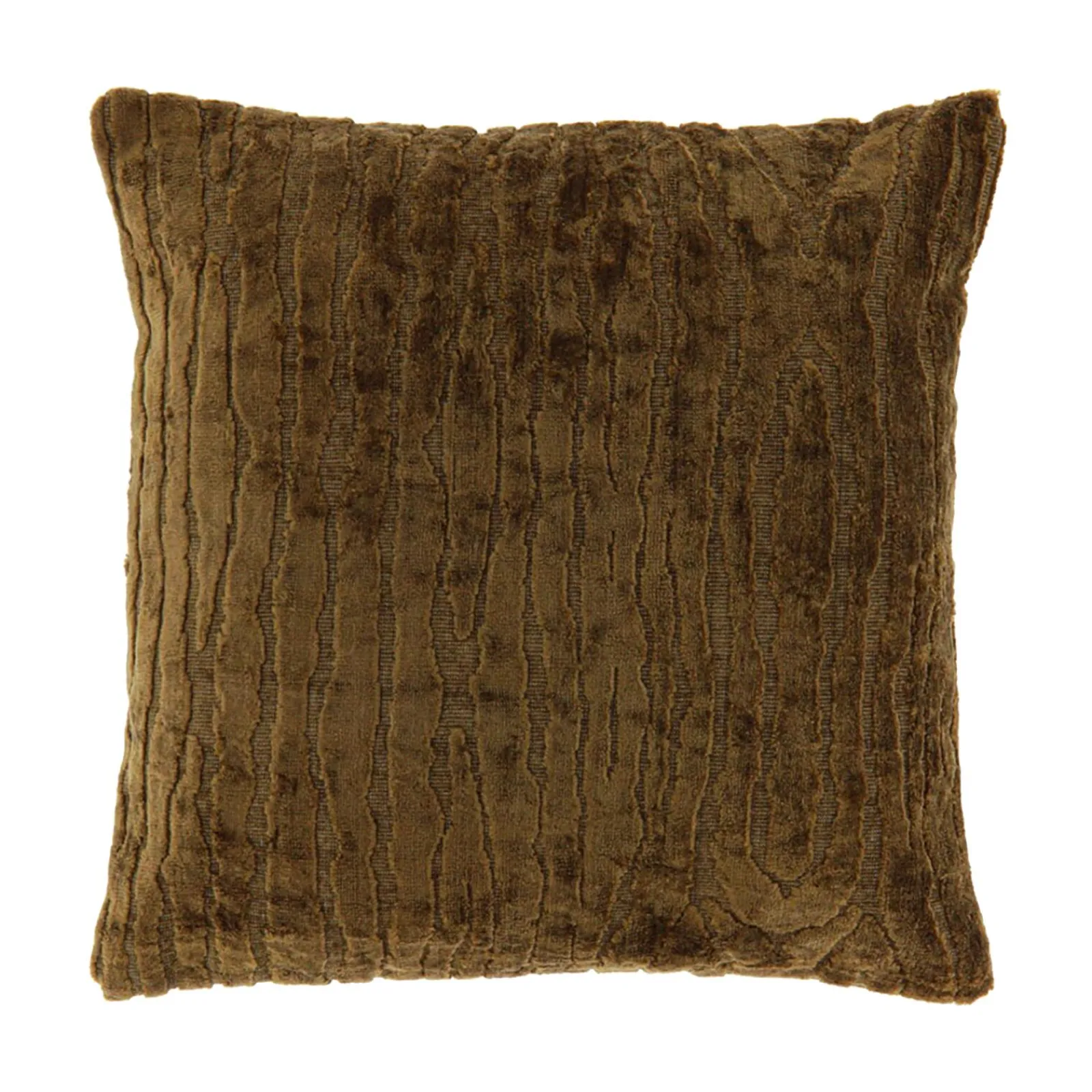 Fashion Coussin MUDO coloris brun 45 x 45 cm - 4MURS Coussins