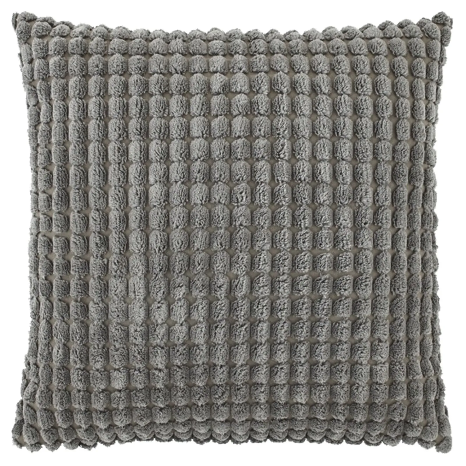 Outlet Coussin ROME coloris gris souris 45 x 45 cm - 4MURS Coussins