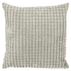 Hot Coussin ROME coloris gris perle 45 x 45 cm - 4MURS Coussins