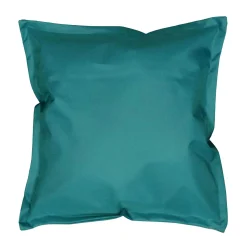 Best Coussin RYA coloris bleu turquoise 50 x 50 cm - 4MURS Coussins