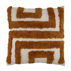 Clearance Coussin SQUAR coloris cuivre 45 x 45 cm - 4MURS Coussins