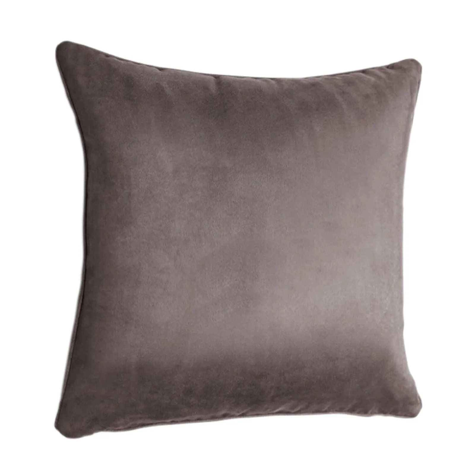 Clearance Coussin VELVET coloris taupe 45 x 45 cm - 4MURS Coussins