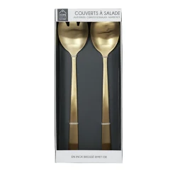 Online Couverts à salade GOLD SALAD - 4MURS Arts De La Table