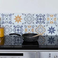 Outlet Revêtement adhésif MINI WALL TILES ALIA GOLD or - 4MURS Revêtements Muraux