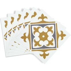 New Revêtement adhésif MINI WALL TILES NADIA GOLD or - 4MURS Revêtements Muraux