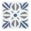 Online Revêtement adhésif MINI WALL TILES CUBIA BLUE bleu - 4MURS Revêtements Muraux