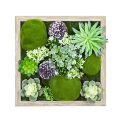 Sale Déco murale EDEN coloris vert - 4MURS Objets Muraux