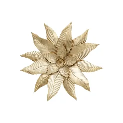 Clearance Déco murale métal AMANDINE coloris or - 4MURS Objets Muraux