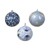Discount Décoration à suspendre BOULE WINTER L coloris bleu - 4MURS Objets Déco|Objets Muraux