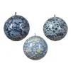 Discount Décoration à suspendre BOULE WINTER S coloris bleu - 4MURS Objets Déco|Objets Muraux