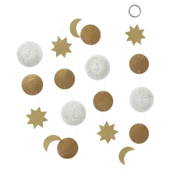 Best Décoration à suspendre SONELLA coloris Or / Blanc - 4MURS Objets Déco|Objets Muraux