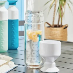 Discount Gourde INSULATED VERRE coloris Blanc/Transparent - 4MURS Activités En Plein Air|Arts De La Table