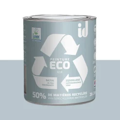 Discount Peinture ECO Peinture azur Satiné 2 L - 4MURS Peintures