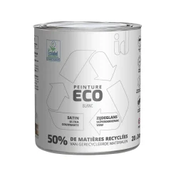 Best Peinture ECO Peinture blanc Satiné 2 L - 4MURS Peintures