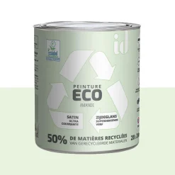 Outlet Peinture ECO Peinture amande Satiné 2 L - 4MURS Peintures