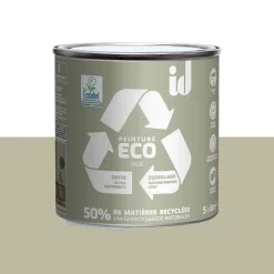 Fashion Peinture ECO Peinture sauge Satiné 0,5 L - 4MURS Peintures