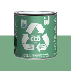 Discount Peinture ECO Peinture olive Satiné 0,5 L - 4MURS Peintures