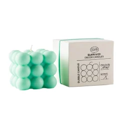 Outlet Bougie BUBBEL coloris vert - 4MURS Bougies Et Senteurs