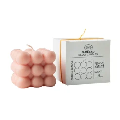 Clearance Bougie BUBBLE coloris rose - 4MURS Bougies Et Senteurs