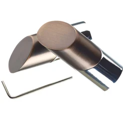 Sale Embout GLACAGE coloris chocolat - 4MURS Voilages, Vitrages, Stores Et Accessoires
