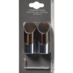 Sale Embout GLACAGE coloris chocolat - 4MURS Voilages, Vitrages, Stores Et Accessoires