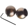 New Embout GLACAGE coloris chocolat - 4MURS Voilages, Vitrages, Stores Et Accessoires