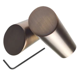 Sale Embout GLACAGE coloris chocolat - 4MURS Voilages, Vitrages, Stores Et Accessoires