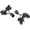 Online Embout OBSIDIENNE coloris noir - 4MURS Voilages, Vitrages, Stores Et Accessoires