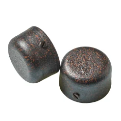 New Embout OXYDE coloris rouille - 4MURS Voilages, Vitrages, Stores Et Accessoires