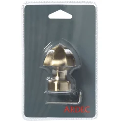 Hot Embout TOMBAC coloris laiton vieilli - 4MURS Voilages, Vitrages, Stores Et Accessoires