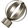New Embout ZEN coloris nickel givré - 4MURS Voilages, Vitrages, Stores Et Accessoires