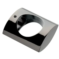Hot Embout ZEN coloris noir miroir - 4MURS Voilages, Vitrages, Stores Et Accessoires